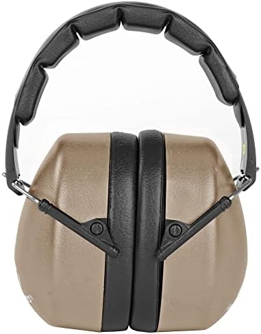 WALKER'S EXT Range Shooting Folding Muff - Compact 30dB NRR Noise-Blocking Hunting Gun Range Shooting Hearing Protection image 4