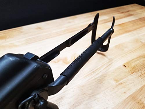 D4 Guns Ak47 Leather Cheek Rest/Riser Kit – For Folding Ak Stocks (Padded, Black) #TOP2
