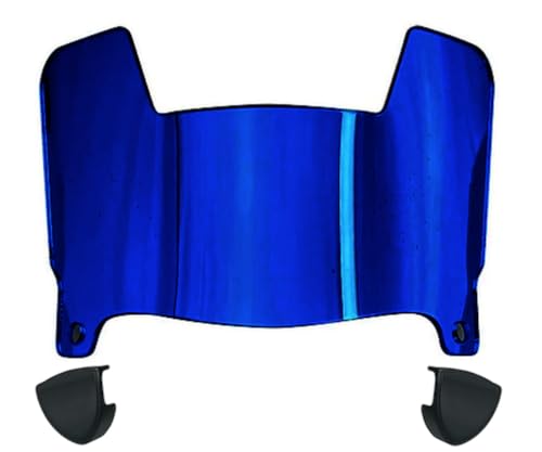 Pick Your Color - Custom Mini Football Helmet Visor Shield with Clips - Fits All Major Brand...