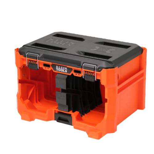 Klein Tools 54825MB MODbox Wire Spool Dispenser, Conduit and Wire Puller, Holds (4) 500-Foot Spools,...