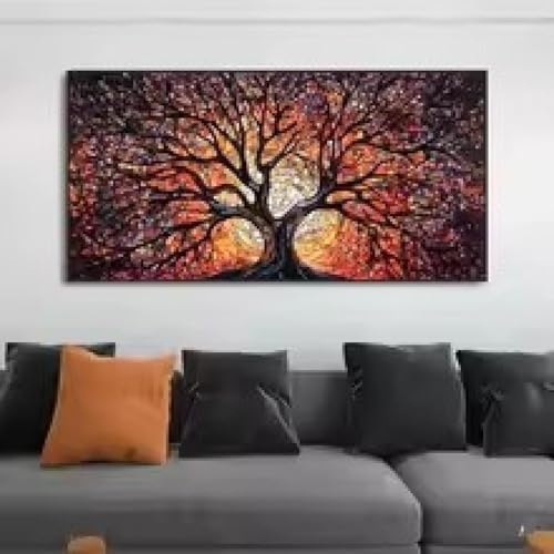 Affiche nature fantastique arbre géant pour un salon moderne et zen