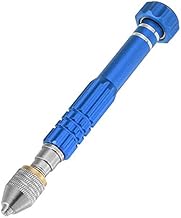 ExcLent Mini Taladro De Mano De Aluminio Protable Taladro 5 Colores - Azul oscuro