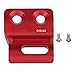 Keenso Bikes Front Derailleur Hanger, AL7075 Aluminum Alloy, CNC Machining Anodized Coating for Road Bikes with Smooth Gear Shifting (Red)