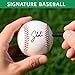 Mofizarex Baseball Ball Blank Baseball, Official Game Baseballs Training Hardball for Youth and Adult Players, Official Size and Weight for League Play, Pitching, Hitting, Batting, Fielding
