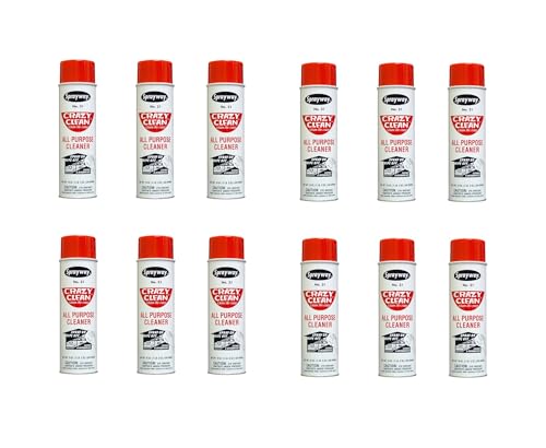 Sprayway SW031-12PK Crazy Clean All Purpose Cleaner, 19 oz, Pack of 12