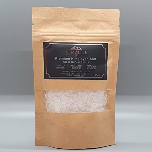 Clear Himalayan Salt for Grinders (100g Pouch)