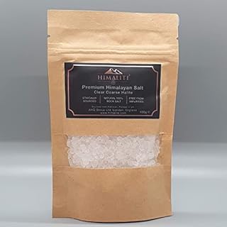 Clear Himalayan Salt for Grinders (100g Pouch)