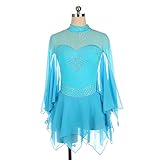 【Gelegenheit】 Geeignet für Bühnenaufführungen, Gymnastik, Skaten, Wettbewerbe und Aufführungen, Freizeitkleidung, Eiskunstlauf, Eislaufen, Rollschuhlaufen, Wintersport.