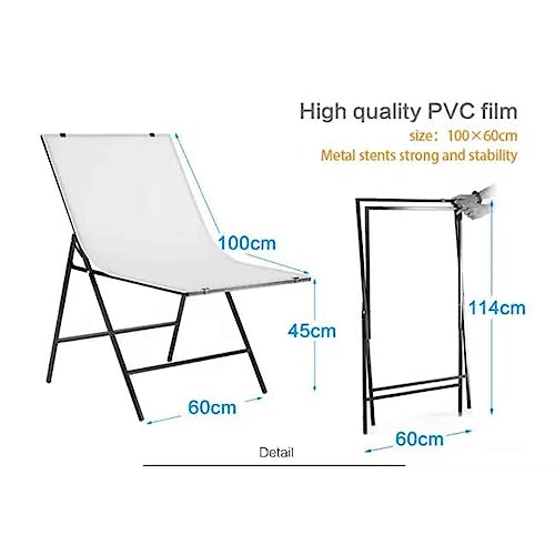 Image of SMILEDRIVE Photography Table for Still Shoots, 60 x 100 cm | Tabletop Shoot, Ecommerce Product Photography
