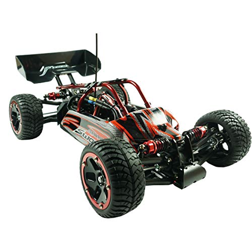 Preisvergleich Produktbild SWORKZ FOX 44 BRUSHLESS BUGGY 4X4 1 / 10 ARTR ROT