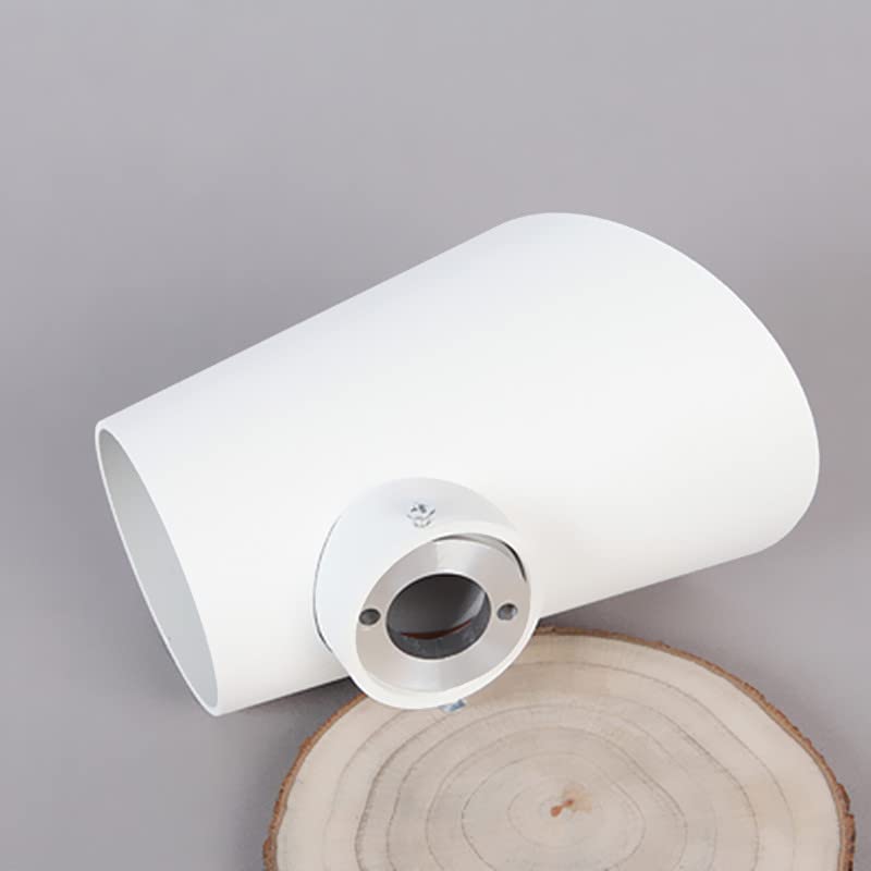 Aplique de pared 6W blanco doble cabeza para dormitorio y pasillo 3