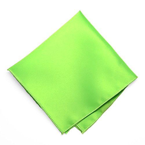 Image of tiemart Solid Color Pocket Squares for Men | For Suits, Perfect for Wedding Parties, 12 x 12 inch / 30 x 30 cm