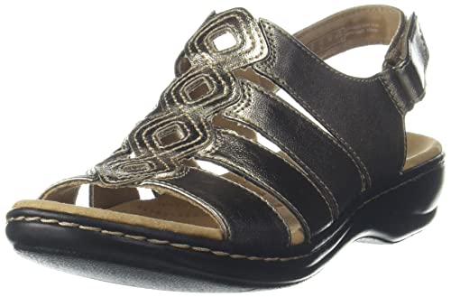 Clarks Leisa Ruby Metallic Synthetic sandal (B0B88CZD65) Amazon Price History, Amazon Price Tracker