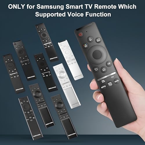 Image of Voice Remote Replacement for Samsung TV - Universal Smart Remote Compatible with Samsung QLED, LED, LCD, 4K & 8K TVs