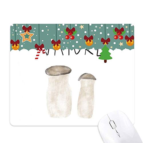 Tapis de souris Noël champignon Soloisland tapis de bureau ergonomique écologique