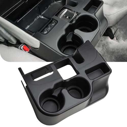 Auovo Console Cup Holder Insert Compatible with 2003-2012 Dodge Ram 1500 2500 3500 Replace for: SS281AZAA Center Console Cup Holder Drink Holder Protector