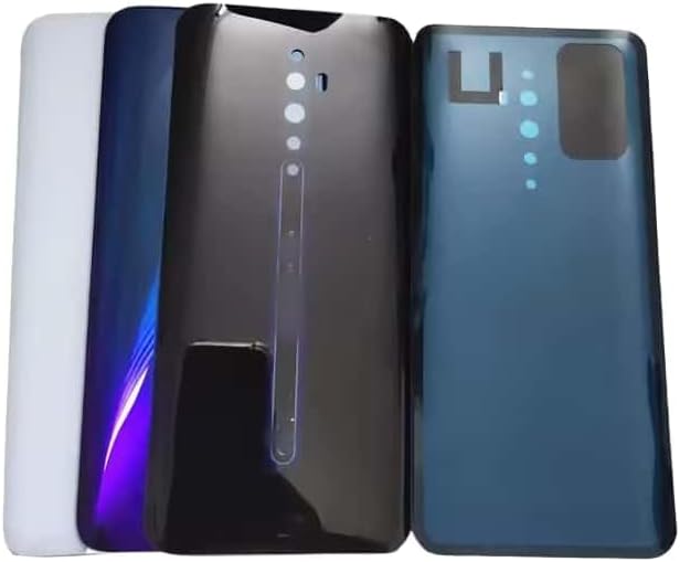 YOOOKOOO Compatible Rear Back Cover for Oppo Reno 2z – Battery Door Housing Replacement Part (2Z Black)