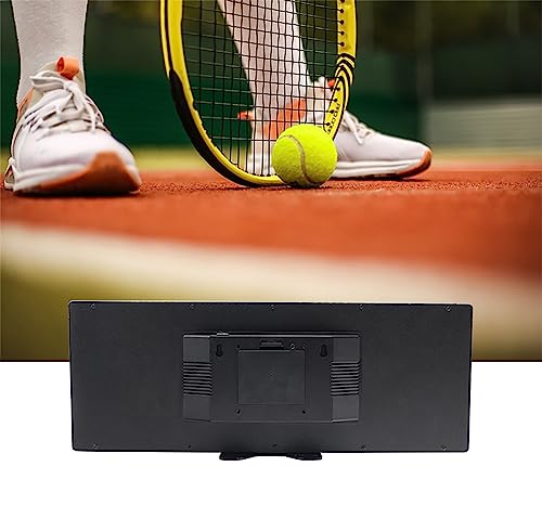 Marcador digital para pared, reloj electrónico de puntuación con control remoto, zumbido y cinco niveles ajustables de brillo, para bádminton, tenis de mesa, voleibol, fútbol, tenis y más miniatura 7