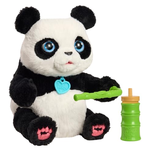 Juguete Interactivo furReal Coco The Tumbling Panda, de 26,7 cm, más de 60 Sonidos y reacciones, animalito de Peluche, Juguete para niños a Partir de 4 años de Just Play.