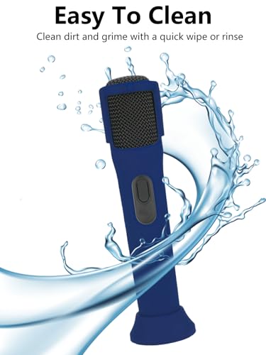 Coque protection silicone micro JBL PartyBox noir bleu durable