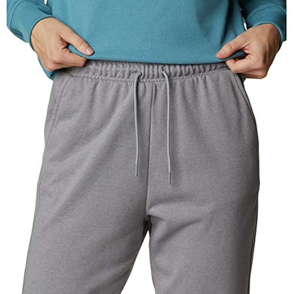 Columbia Dames Logo II French Terry Jogger, Monument Heather, X-Small