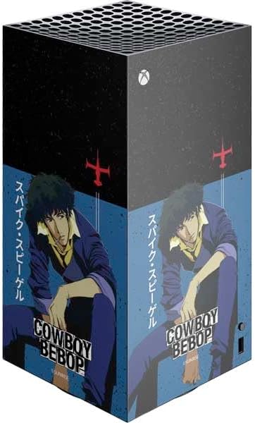 Skinit Decal Gaming Skin Compatible with Xbox Series X Digital Edition Console - Officially Licensed Cowboy Bebop Spike Spiegel Design