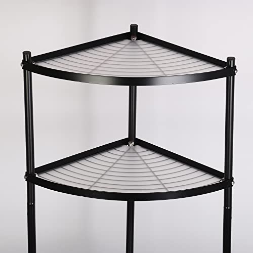 Usego 5-Tier Kitchen Pot Rack Cookware Stand Storage Organizer Kitchen Corner Shelf Rack Multi-Layer Corner Shelf Stand Stainless Steel Shelf Holder For Pans Pots And Kettles #TOP5
