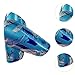 FytStycale 2X Soccer Shin Guards for Football, Shock Absorbing Leg Protection Pads for All Ages, Blue