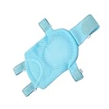 [PROTECCIÓN DE ESPALDA PARA LA SEGURIDAD DEL BEBÉ] Esta hamaca de baño para recién nacidos brinda un soporte óptimo para la columna vertebral de su bebé y presenta un diseño de hebilla de seguridad para mantenerlo seguro mientras se baña.