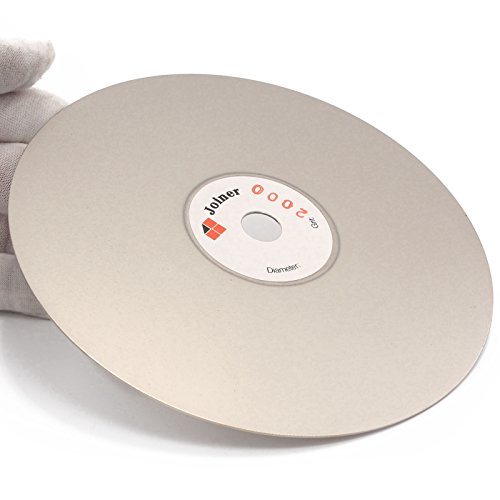 Image of 6 inch inch 150 mm Grit 2000 Diamond Grinding Disc Abrasive Wheel Coated Flat Lap Disk Jewelry Tools for Gemstone Glass Rock Ceramics