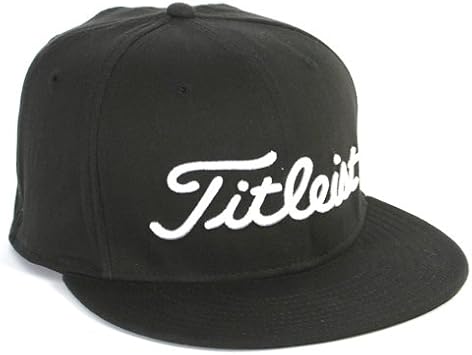 Amazon Co Jp Titleist Flat Bill Cap タイトリスト フラットビル メンズ キャップ 黒 白 S M ゴルフ 帽子 Tcs29 並行輸入品 服 ファッション小物