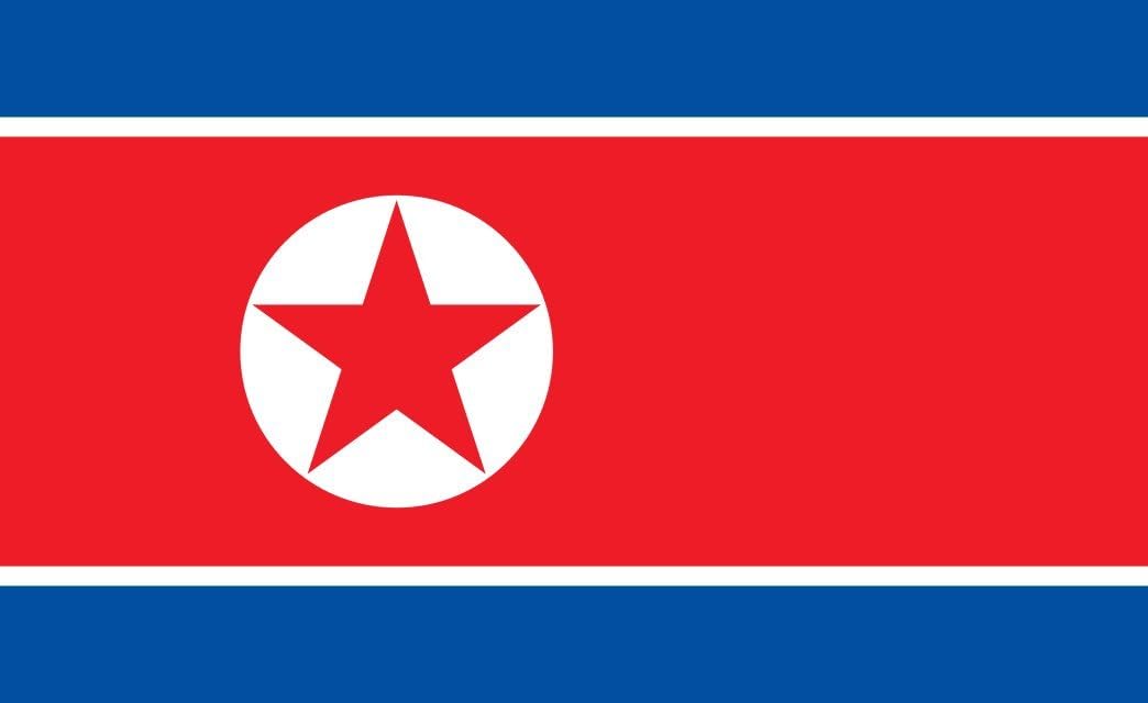 Durabol Flag of North Korea 5ft x 3ft (150 x 90 cm)- Double Stitched