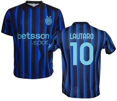 Maglia Inter Lautaro Martinez 10 Replica Ufficiale Autorizzata 2025-2026 Bambino