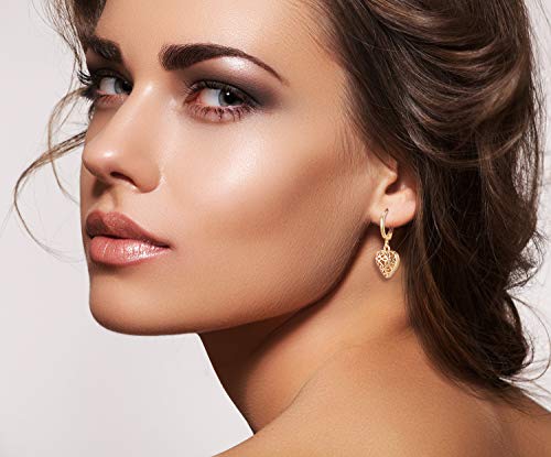 9 Pairs Gold Hoop Earrings For Women Mini Hoop Dangle Earrings With Charm- Sun Earrings Star Earrings Butterfly Earrings Cute Earrings Spike Huggie Hoop Earrings Set For Teen Girls Earrings (#1) #TOP2