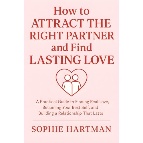 How to Attract the Right Partner and Find Lasting Love Audiolibro Por Sophie Hartman arte de portada