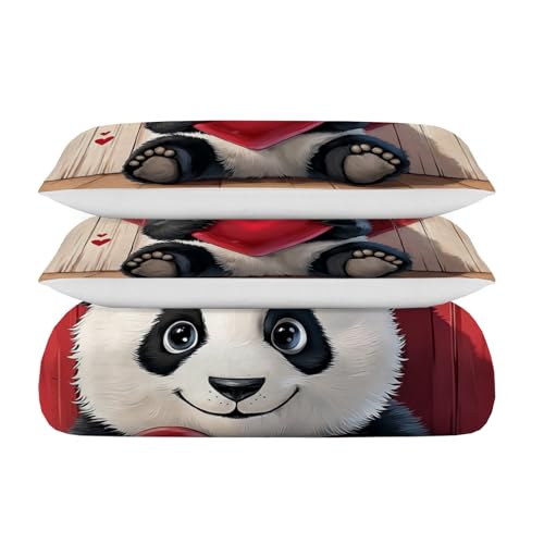 Ensemble de literie panda cadeau parfait pour lit d'enfant
