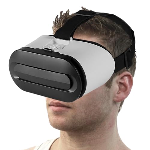 Virtual-Reality-VR-Headsets, VR-Brillen - Augengeschütztes Anti-Blau-Smartphone-VR-Headset - Virtual-Reality-Headset-Spielsystem, 360°-Panorama, 90°-Weitwinkel für Videospiele