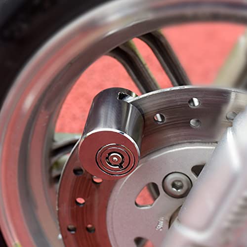 Bloqueio de Freio a Disco de Liga de Aço para Motocicleta, Bloqueio Antirroubo Com Chaves para Veícu