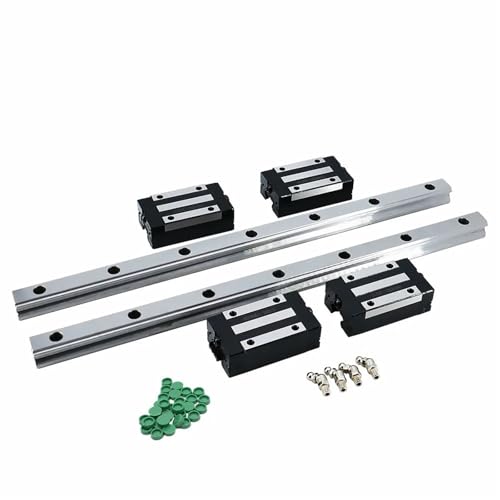 Rails linéaires HGH20 de 600 mm et chariots HGH20CA en acier rectifié pour CNC