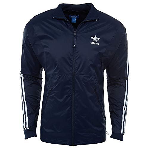 Blouson Adidas Teorado Track Top homme AZ7085 Conavy White vêtement sport taille XL