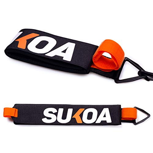 Sukoa Ski & Pole Carrier Straps – Shoulder Sling With Cushioned Holder Protects From Scratches – Downhill Skiing Backcountry Gear Ski Accessories For Men And Women #TOP5