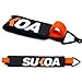 Sukoa Ski & Pole Carrier Straps – Shoulder Sling with Cushioned Holder Protects from Scratches – Downhill Skiing Backcountry Gear Ski Accessories for Men and Women