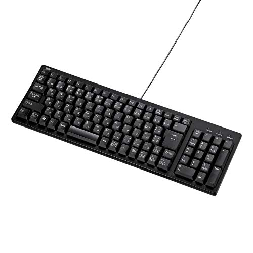 Sanwa Supply SKB-KG2BKN2 Wired Compact Keyboard with...