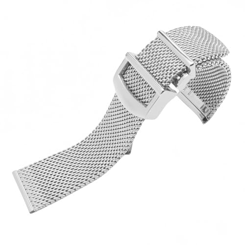 Bracelet de montre acier inoxydable 316L style décontracté chic pour IWC - 5