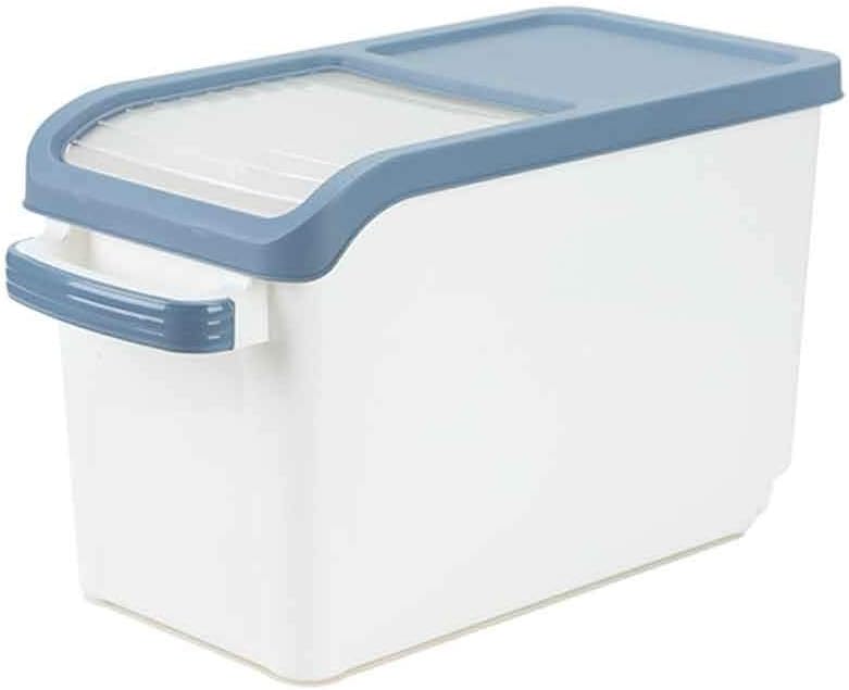 Plastic Cereal Dispenser Storage Box Kitchen Food Rice Grain Container Organizer Cans Jars