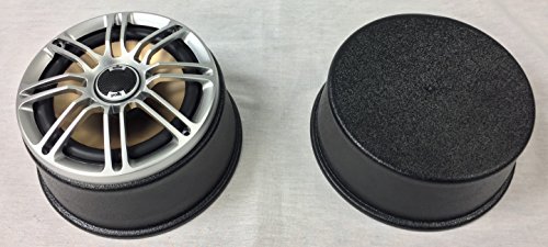 GMT Inc Universal Round Flat Speaker Pod Fits Up to 6 1/2