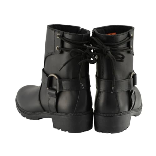 Image of Milwaukee Leather Women's Premium Leather Motorcycle Harness Boots Collection MBL - 6