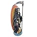 Pacific Giftware Santa Muerte Saint of Holy Death Standing Religious Statue 7.25 Inch Black Magic Protection Santisima Muerte Sculpture