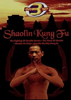 DVD Shaolin Kung Fu 3 DVD Set: The Fighting of Shaolin Monks/The Story of Shaolin/Shaolin vs Ninja [DVD] Book