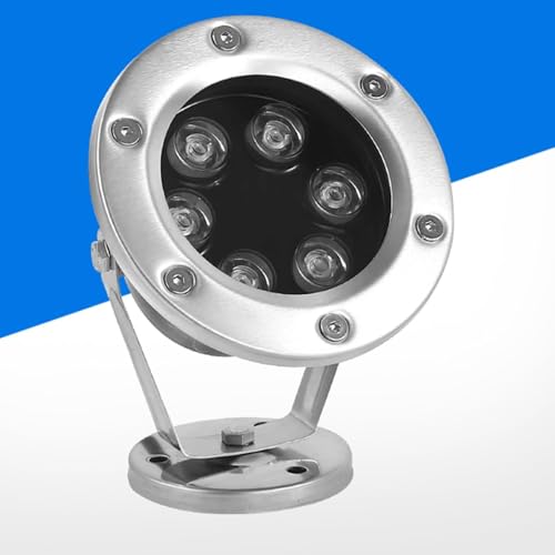 Luces De Piscina - Panel De Iluminación LED Para Estanques Y Fuentes De 12 V/24 V, Resistente Al Agua IP68, Iluminación Subacuática Para Piscinas, Iluminación De Paisajes A Nivel Del Suelo(Yellow,9W)